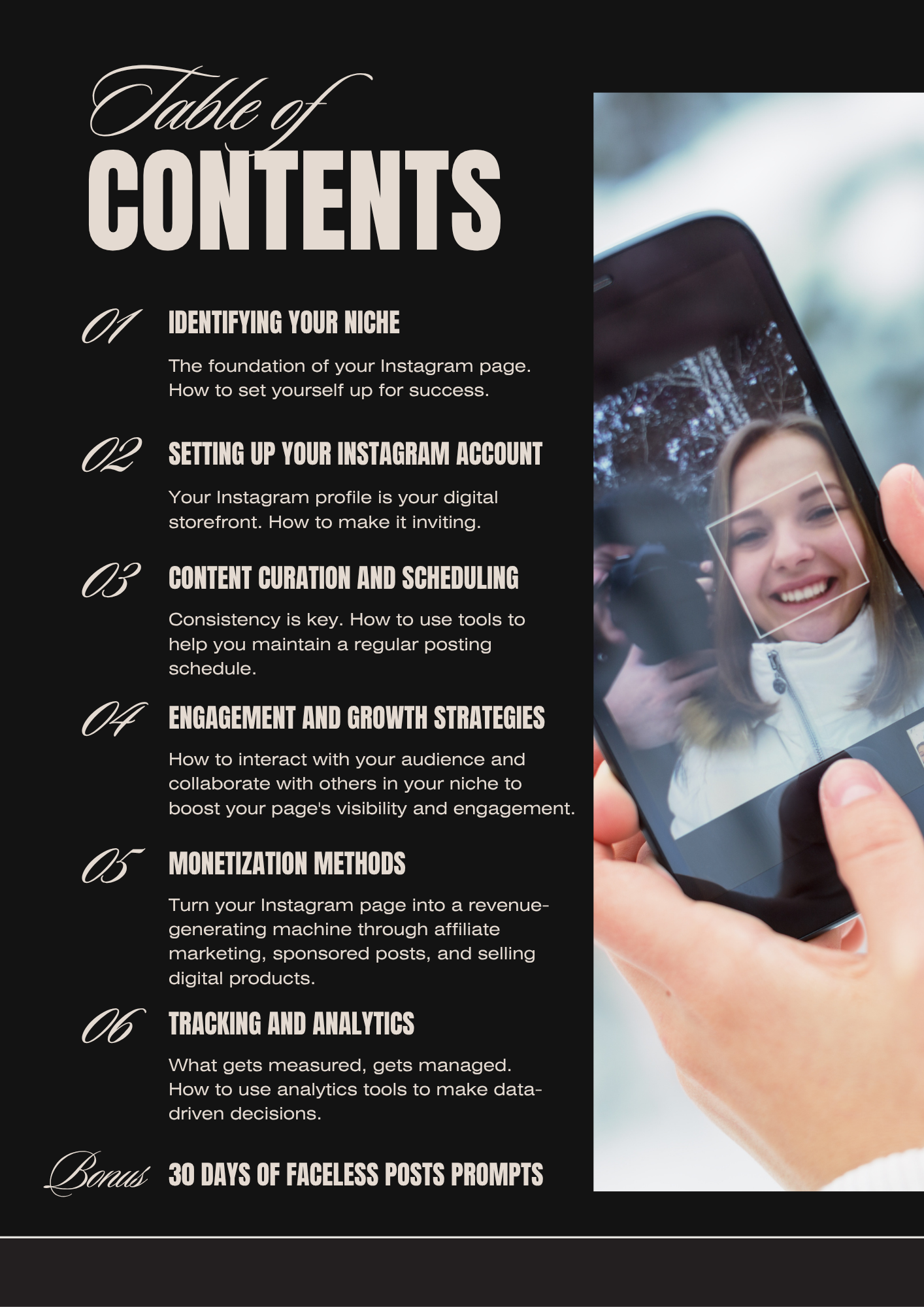 Guide to Faceless Instagram Profits