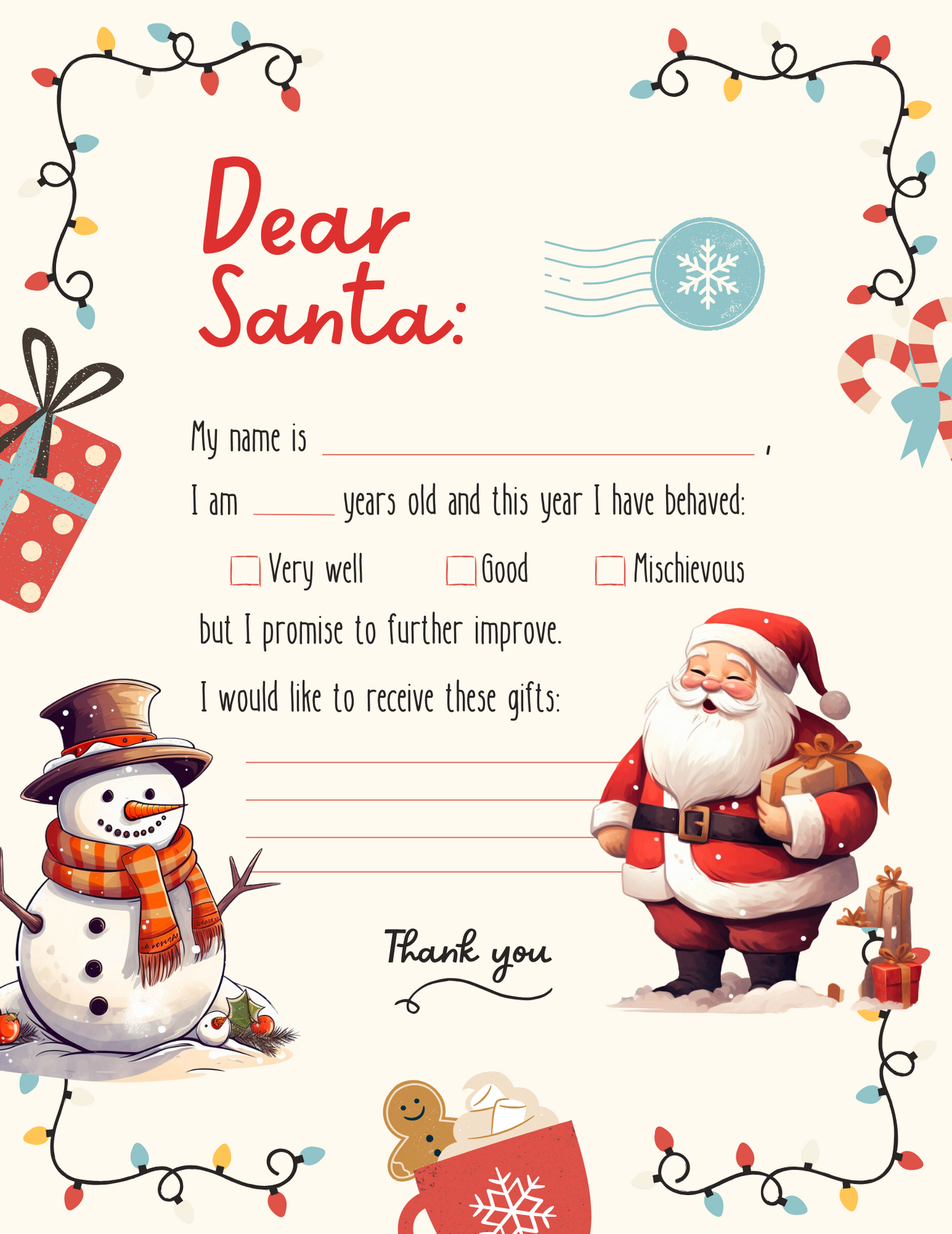 Letter to Santa
