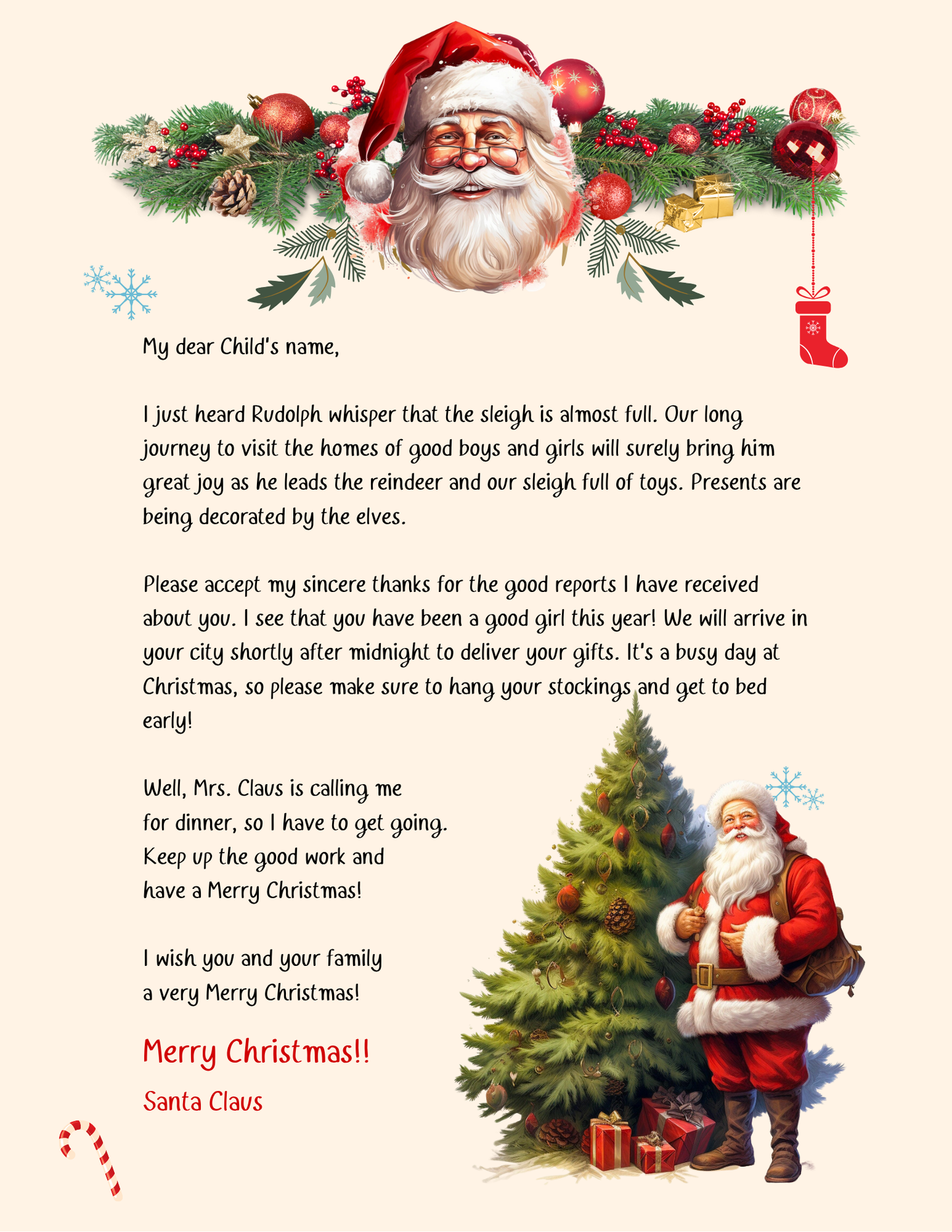 Letter from Santa