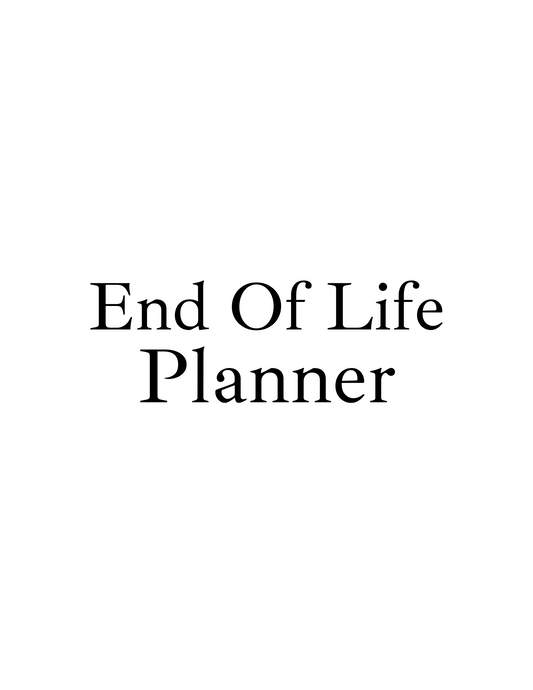 End of Life Planner