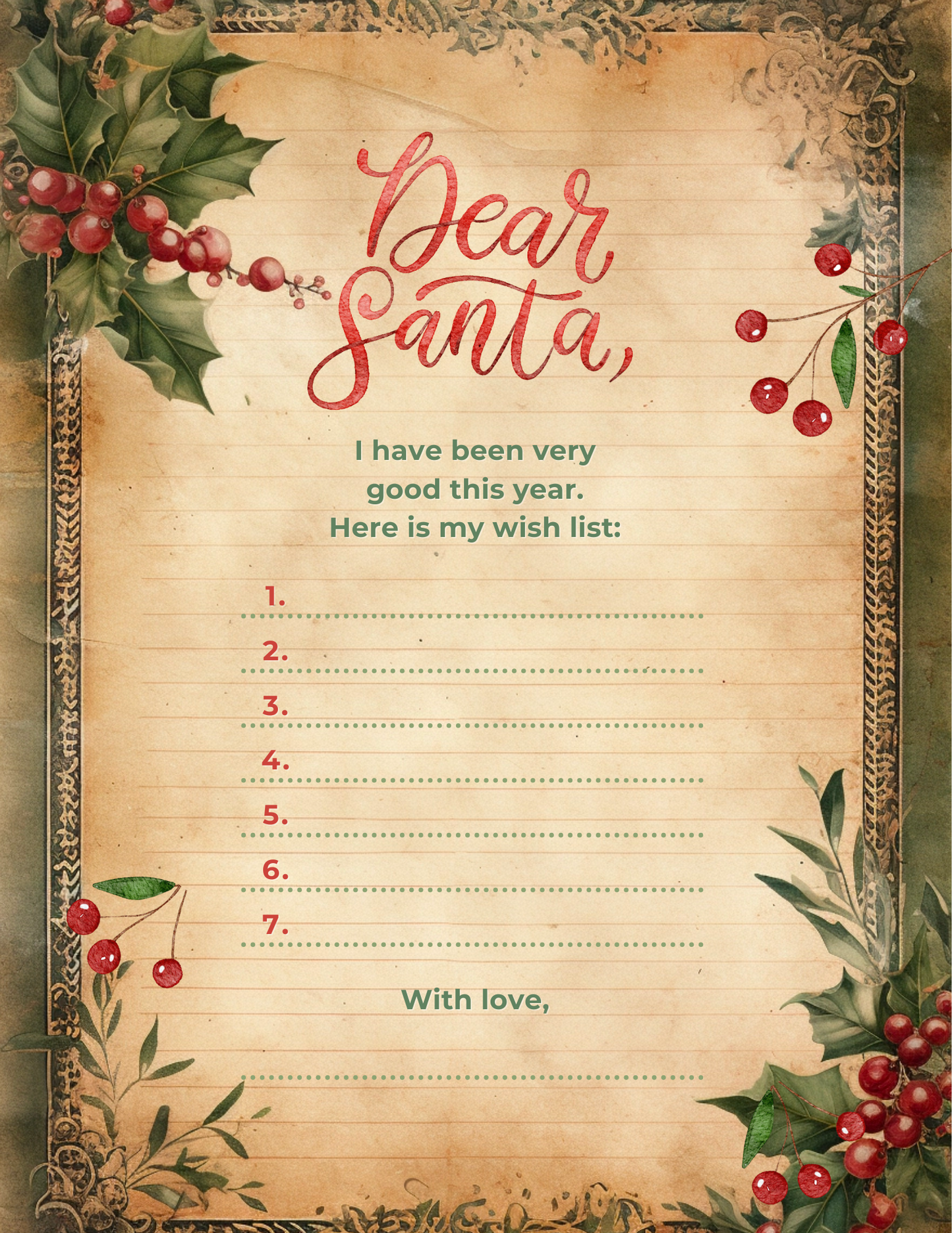 Letter to Santa