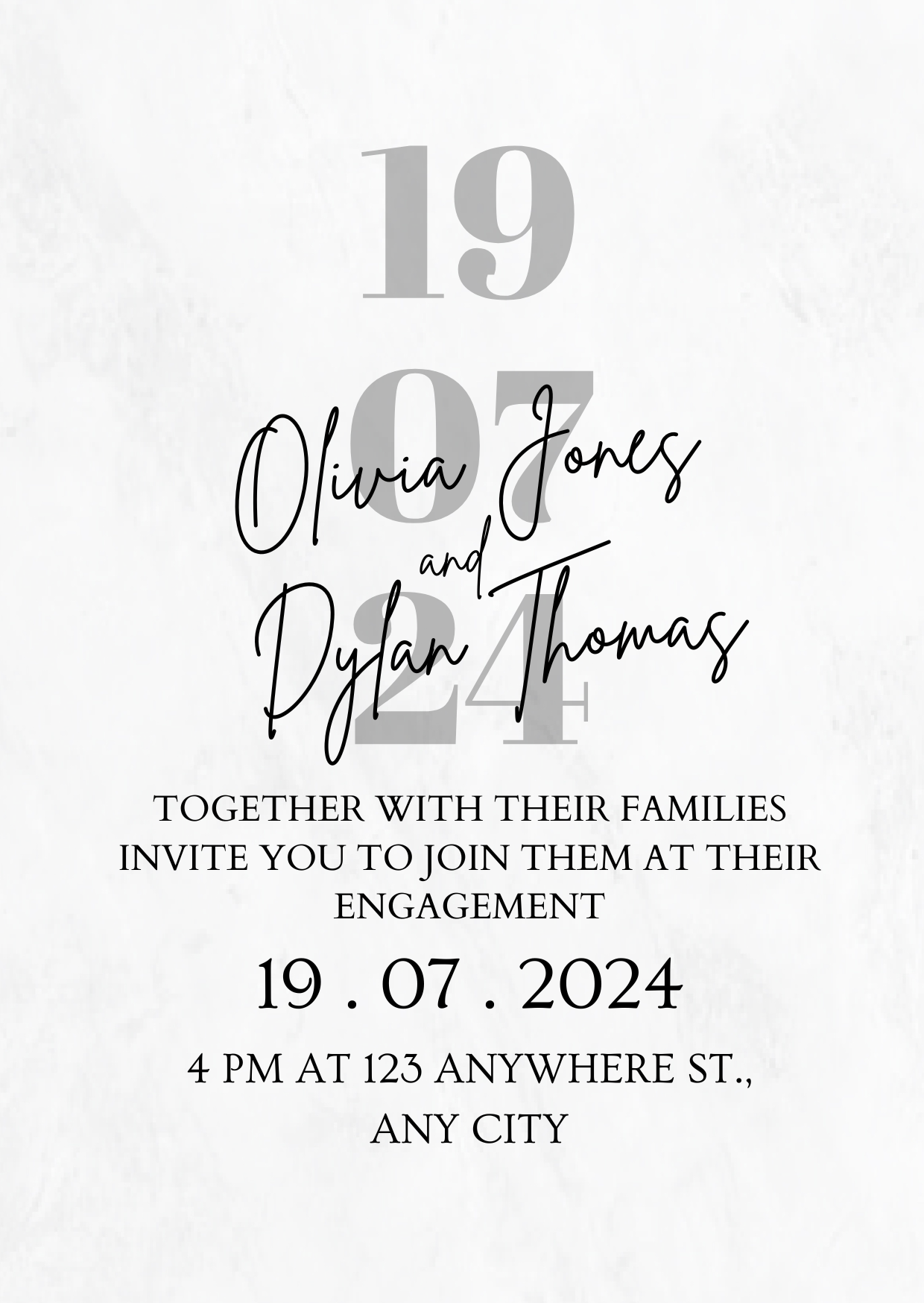Engagement Invitation
